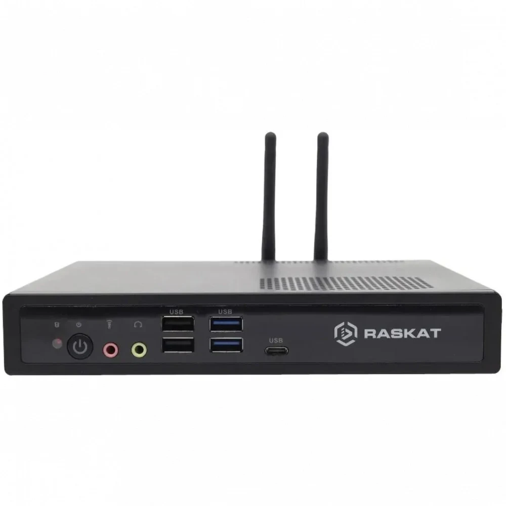 Неттоп Raskat Standart 307 SFF i3 12100 (3.3) 8Gb SSD512Gb UHDG 730 без ОС 2xGbitEth WiFi BT 90W черный (RUS) (STANDART307168807)