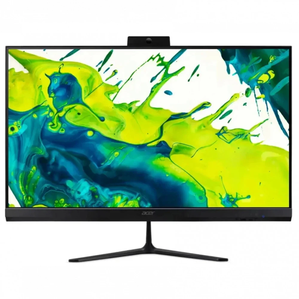 Моноблок Acer Aspire C27-2G 27" Full HD Ryzen 7 8845HS (3.8) 16Gb SSD512Gb RGr CR Eshell GbitEth WiFi BT 120W клавиатура мышь Cam черный 1920x1080