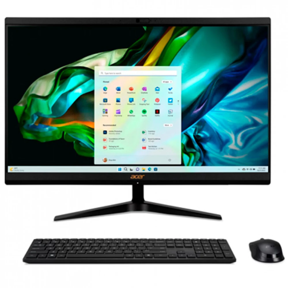 Моноблок Acer/Aspire C24-1800/1г/Core i5/1335U/1,3 GHz/16 Gb/M.2 PCIe SSD/1000 Gb/No ODD/Graphics/Iris Xe/256 Mb/Windows 11/Pro/64/23.8 ''/Full HD/192