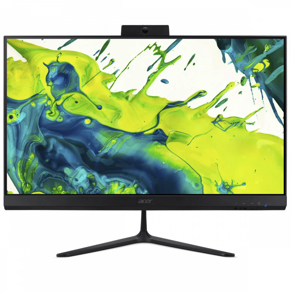 Моноблок Acer Aspire C24-2G 23.8" Full HD Ryzen 7 8845HS (3.8) 16Gb SSD512Gb RGr CR Eshell GbitEth WiFi BT 120W клавиатура мышь Cam черный 1920x1080