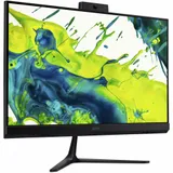Моноблок Acer Aspire C24B-GARL 23.8" Full HD Core Ultra 7 255U (1.7) 16Gb SSD512Gb Graphics Eshell GbitEth WiFi BT клавиатура мышь Cam черный 1920x1080
