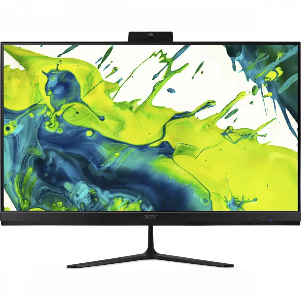 Моноблок Acer Aspire C27-2G 27" Full HD Ryzen 7 8845HS (3.8) 32Gb SSD1Tb RGr CR Eshell GbitEth WiFi BT 120W клавиатура мышь Cam черный 1920x1080