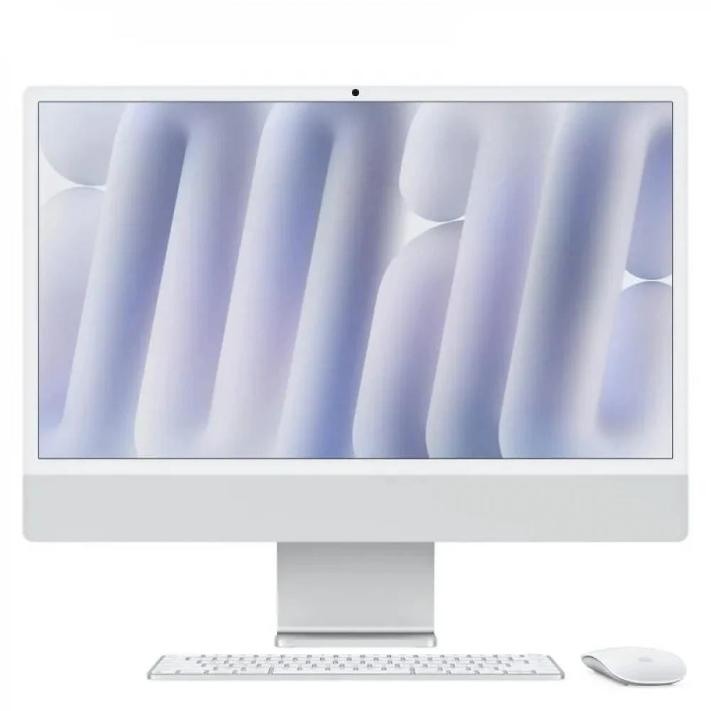 24-inch iMac with Retina 4.5K display: Apple M4 chip with 10‑core CPU and 10‑core GPU, 16GB, 512GB SSD - Silver,Model A3137