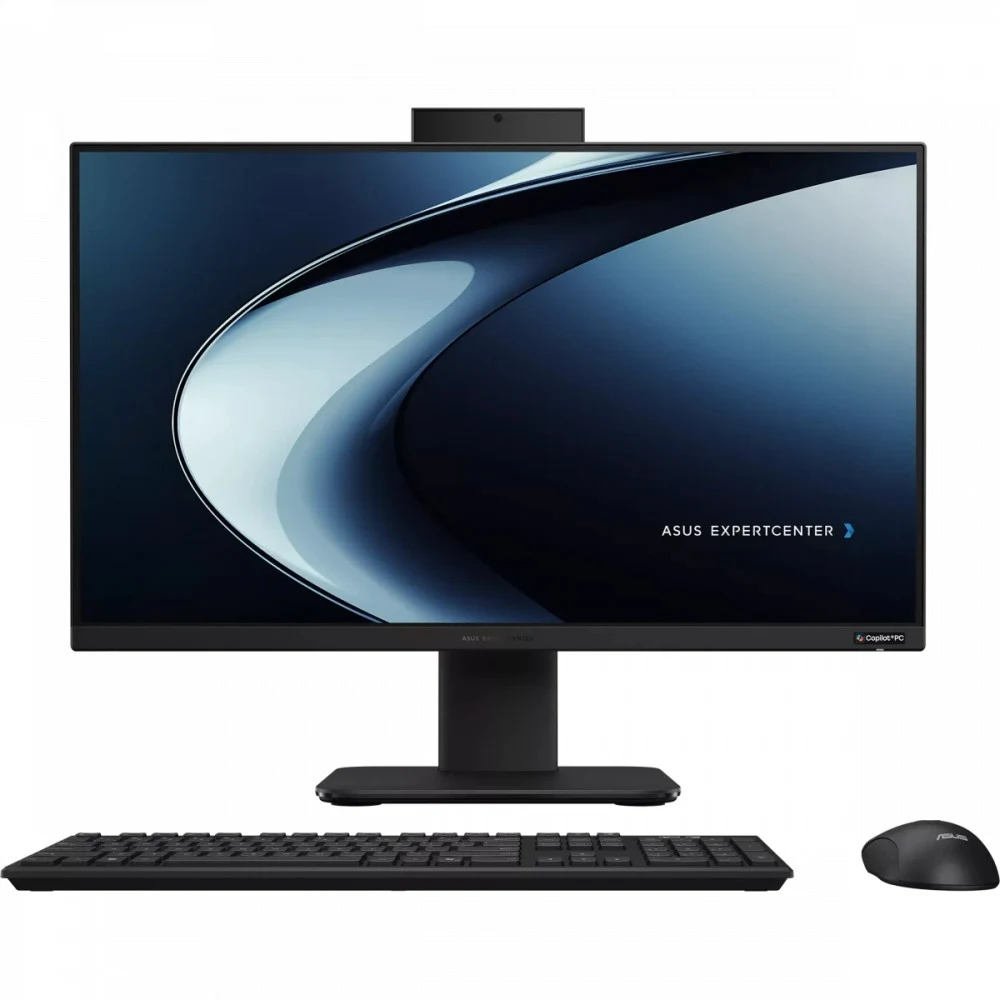 Моноблок ASUS ExpertCenter P600 AiO PM640KA-BPC0490 23.8"/FHD AMD Ryzen AI 7 350/DDR5 32GB/1TB PCIE 4.0 SSD/ Wi-Fi 7 + BT 5.4/Without OS/Black/Wireless KB&mouse