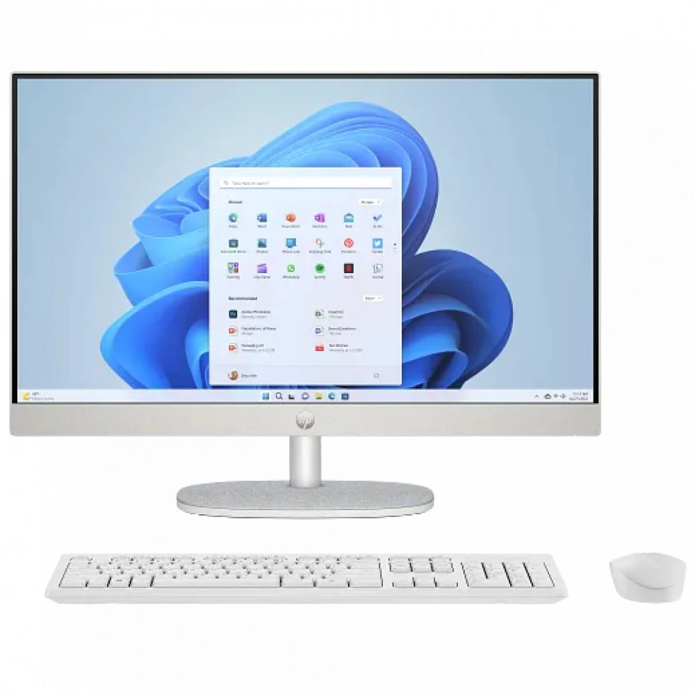 Моноблок HP All-in-One 24-cr0070ci, 23.8"FHD, Core i5-1335U/16GB/512GB/Iris Xe Graphics/DOS
