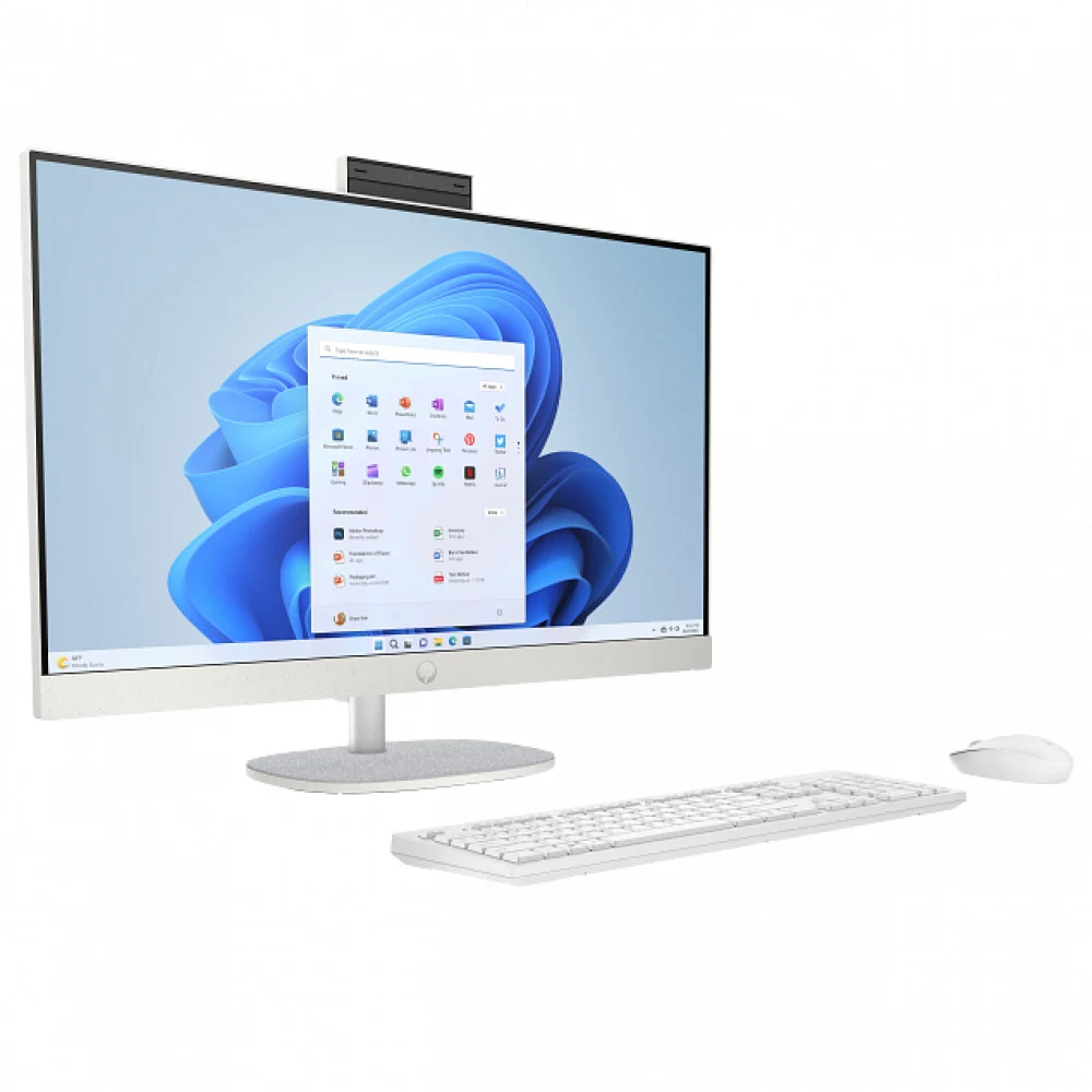 Моноблок HP All-in-One 27-cr0047ci, 27"FHD, Core i7-1355U/16GB/512GB/Iris Xe Graphics/DOS