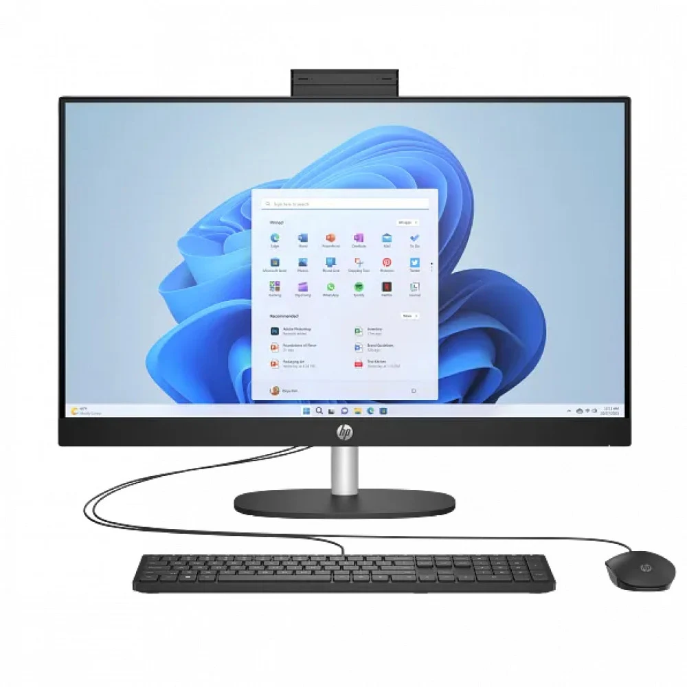 Моноблок HP All-in-One 27-cr0053ci, 27"FHD, Core i7-1355U/16GB/512GB/Iris Xe Graphics/DOS