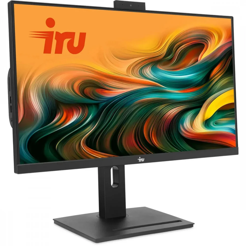 Моноблок IRU Office 23IM 23.8" Full HD i3 1215U (3.6) 8Gb SSD256Gb UHDG Windows 11 Professional GbitEth WiFi BT 120W Cam черный 1920x1080