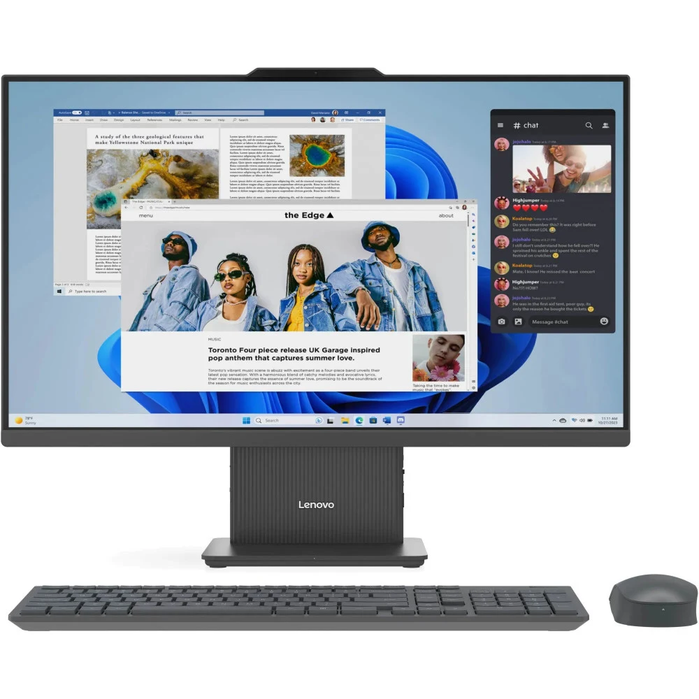 Моноблок Lenovo IdeaCentre AIO 27IRH9, 27"FHD, Core i5-13420H/8GB/512GB/UHD Graphics/DOS