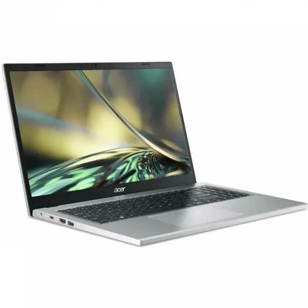 Ноутбук/ ACER Aspire A315-24P-R6N2 15.6"(1920x1080 IPS (матовый))/AMD Ryzen 5 7520U(2.8Ghz)/16384Mb/1024PCISSDGb/noDVD/Int:UMA AMD Graphics/Cam/BT/WiFi/50WHr/war 1y/1.8kg/Silver/NoOS