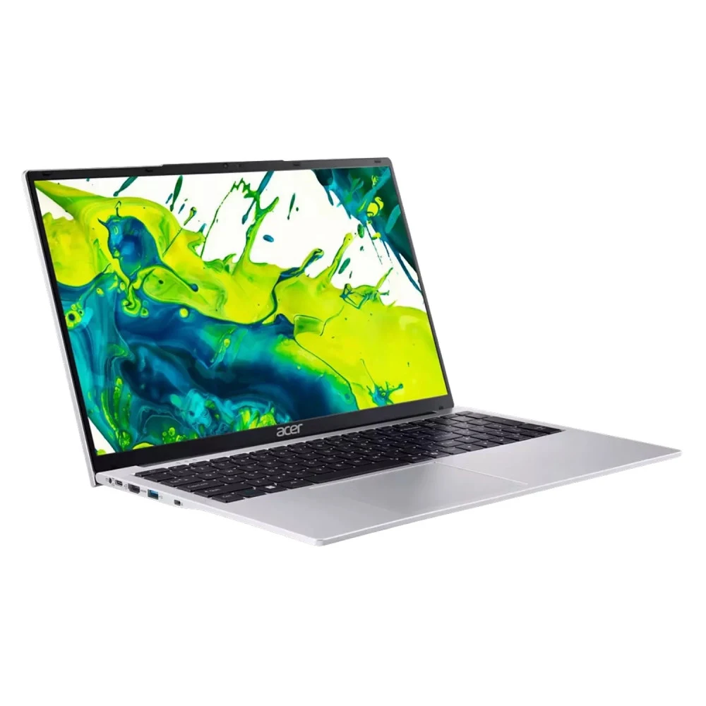 Ноутбук/ ACER Aspire Lite AL15-32P-P0BX 15.6"(1920x1080 (матовый) IPS)/Intel Pentium N6000(1.1Ghz)/8192Mb/256PCISSDGb/noDVD/Int:Intel HD/Cam/BT/WiFi/50WHr/war 1y/1.6kg/Silver/NoOS
