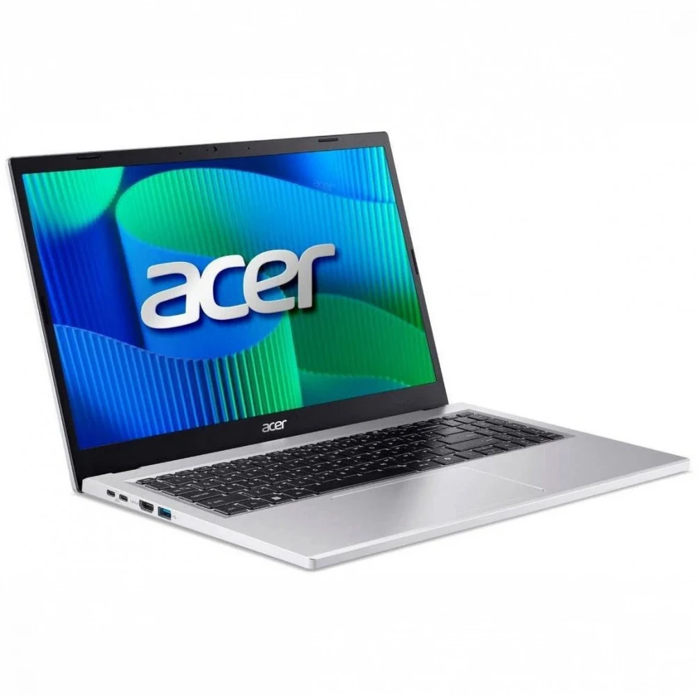 Ноутбук/ ACER Extensa 15 EX215-57-760A 15.6"(1920x1080 (матовый) IPS)/Intel Core i7 13620H(2.4Ghz)/16384Mb/1024PCISSDGb/noDVD/Int:Intel HD/Cam/BT/WiFi/50WHr/war 1y/1.8kg/Silver/NoOS