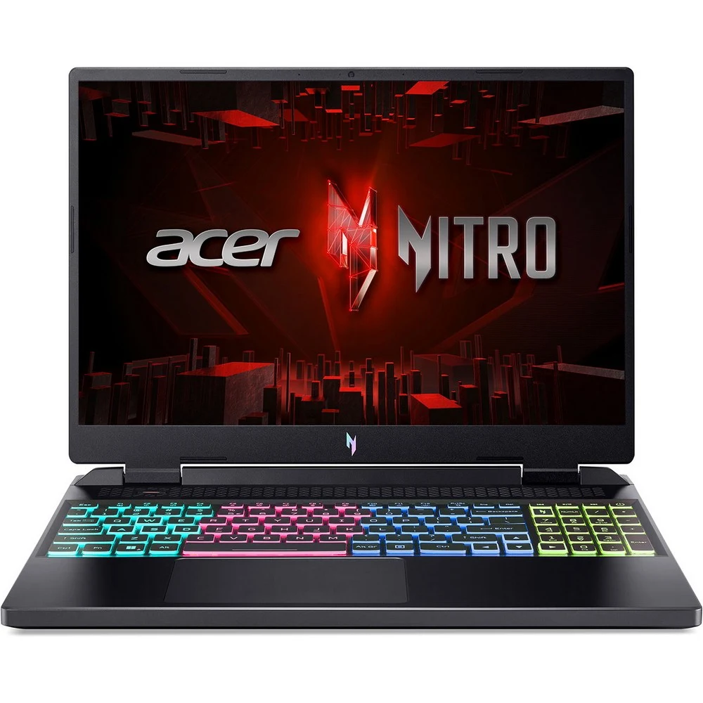 Ноутбук Acer/ Nitro 16/ AN16-51/ 16"WUXGA IPS SlimBezel 165Hz DDS/ Intel Core i5-13500H/ NVIDIA GeForce RTX 4050 6Gb/ 16 GB DDR5 Memory/ 512GB PCIe NVMe SSD/  INTEL 2X2 AX+BT Killer 1650i/ Без ОС