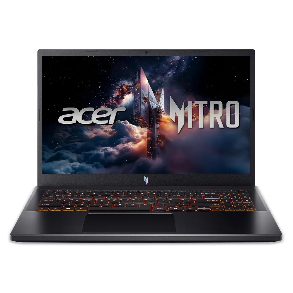 Ноутбук Acer Nitro V 15 ANV15-52-56YF — i5-13420H / 16 GB DDR4 / 512 GB PCIe NVMe SSD / NVIDIA® GeForce RTX™ 5060 (8 GB GDDR7) / 15.6″ FHD IPS 165 Hz / Wi-Fi 6 (2×2 AX + BT) / HD камера / батарея 76