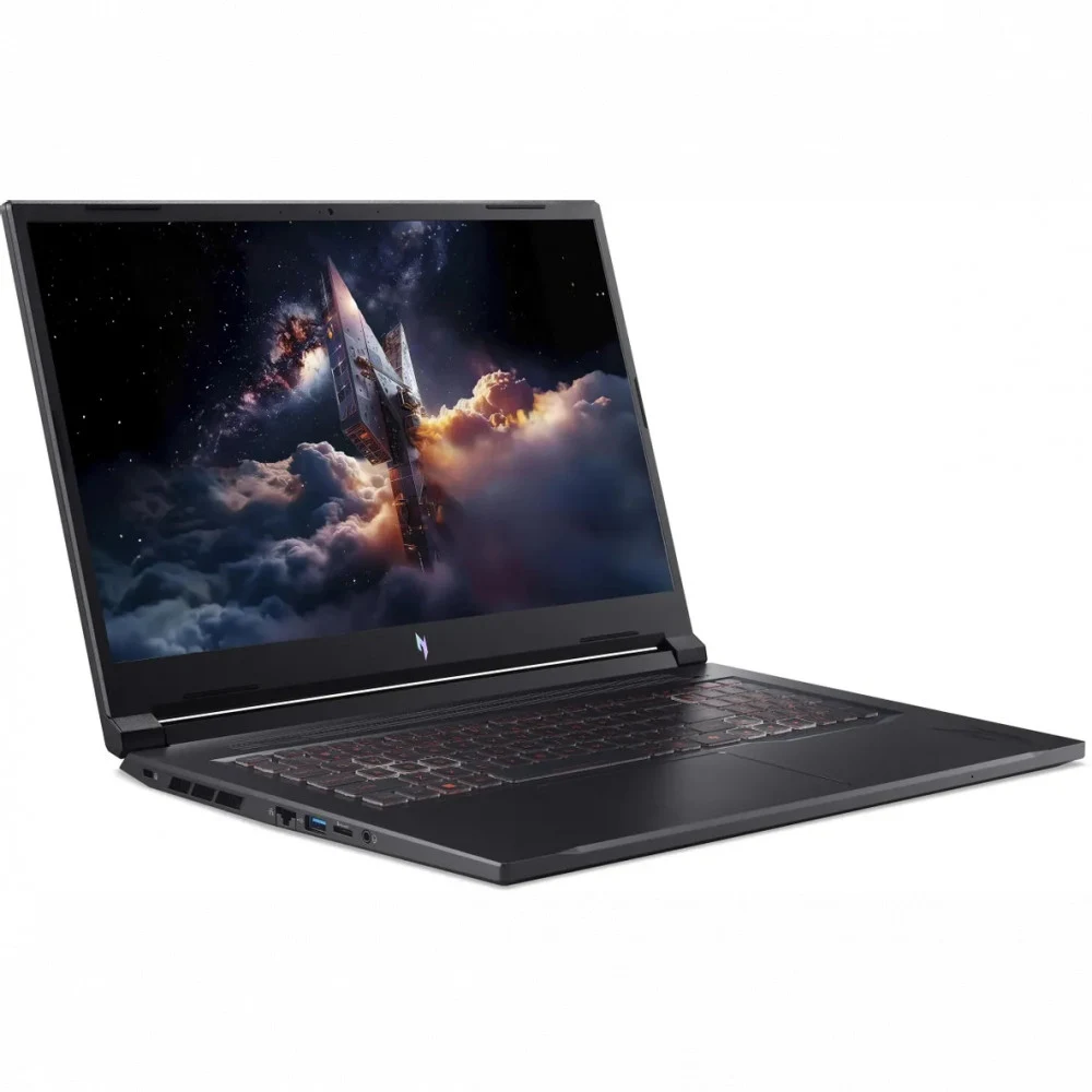 Ноутбук Acer Nitro V 17 AI ANV17-41-R6A6 Ryzen 7 260 16Gb SSD1Tb NVIDIA GeForce RTX 5060 8Gb 17.3" IPS FHD (1920x1080) без ОС black WiFi BT Cam (NH.QYVCD.005)