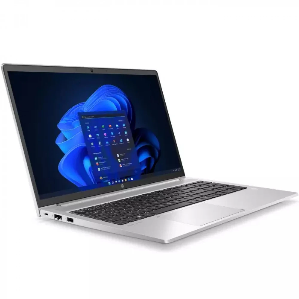 Ноутбук/ HP ProBook 455 G9 15.6"(1920x1080)/AMD Ryzen 7 5825U(2Ghz)/8192Mb/512SSDGb/noDVD/Int:AMD Radeon Integrated Graphics /Cam/BT/WiFi/51WHr/war 1y/1.74kg/Pike Silver /DOS