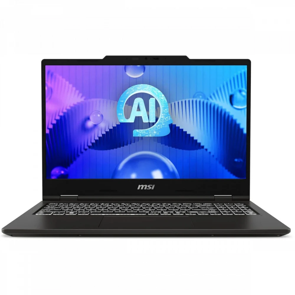 Ноутбук без сумки MSI VenturePro 15 AI A1UDXG-006XRU Ultra5 125H 15,6" FHD (1920 x 1080)144Hz DDR5 16GB (8GB*2),512GB SSD, NV RTX 3050 (6GB GDDR6),55.2Whr,1,9kg,1y,Dos,Solid Gray