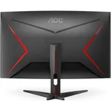 LCD AOC 31.5" C32G2ZE Gaming черный / красный {VA 1920x1080 240Hz 1ms 300cd 16:9 178/178 3000:1 8bit 2xHDMI2.0 DisplayPort1.2 FreeSync VESA}