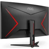 LCD AOC 31.5" C32G2ZE Gaming черный / красный {VA 1920x1080 240Hz 1ms 300cd 16:9 178/178 3000:1 8bit 2xHDMI2.0 DisplayPort1.2 FreeSync VESA}