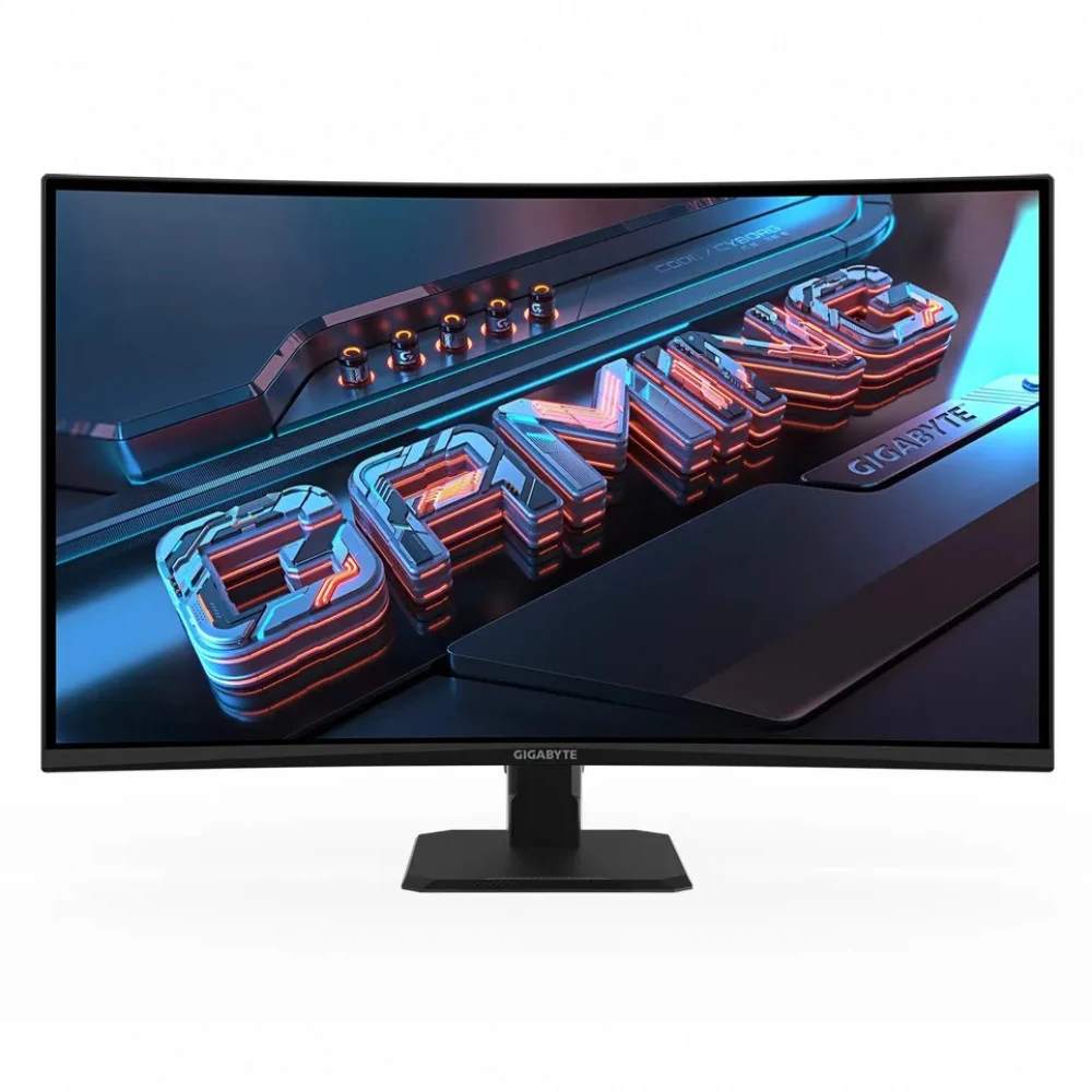 Монитор Gigabyte 31.5" GS32QCA черный VA LED 1ms 16:9 HDMI M/M матовая 250cd 178гр/178гр 2560x1440 180Hz DP 2K 6.3кг