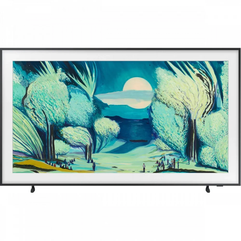Телевизор QLED/ Телевизор QLED Samsung 50" QE50LS03FAUXRU The Frame черный 4K Ultra HD 60Hz DVB-T2 DVB-C DVB-S2 USB WiFi Smart TV
