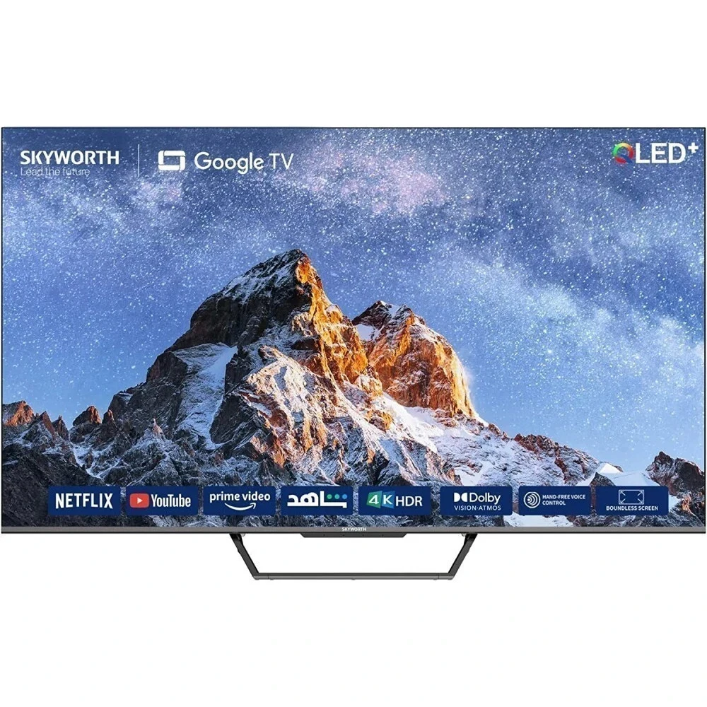 75", Ultra HD, Mini LED, Matte Screen, 400Nit, Local Dimming Zone 200, Google TV, DVB-T2/C/S2, 2.1.2ch Sound (30W + 20W SUB) Dolby Atmos, 180° звуковое поле, 120Hz, Freesync Premium (AMD), Karaoke M