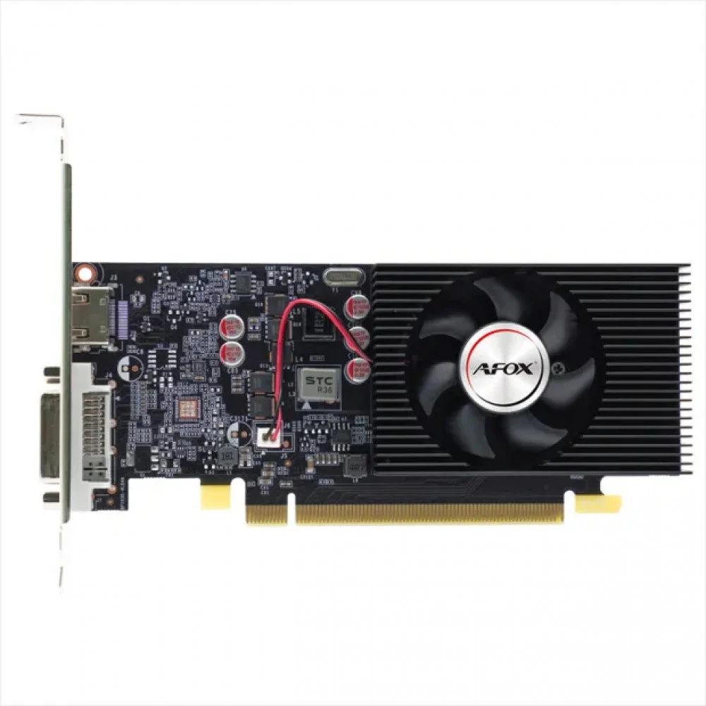 GPU NVIDIA, 4 GB, Afox GT 1030 [AF1030-4096D4L7], DVI/HDMI, GDDR4/64bit