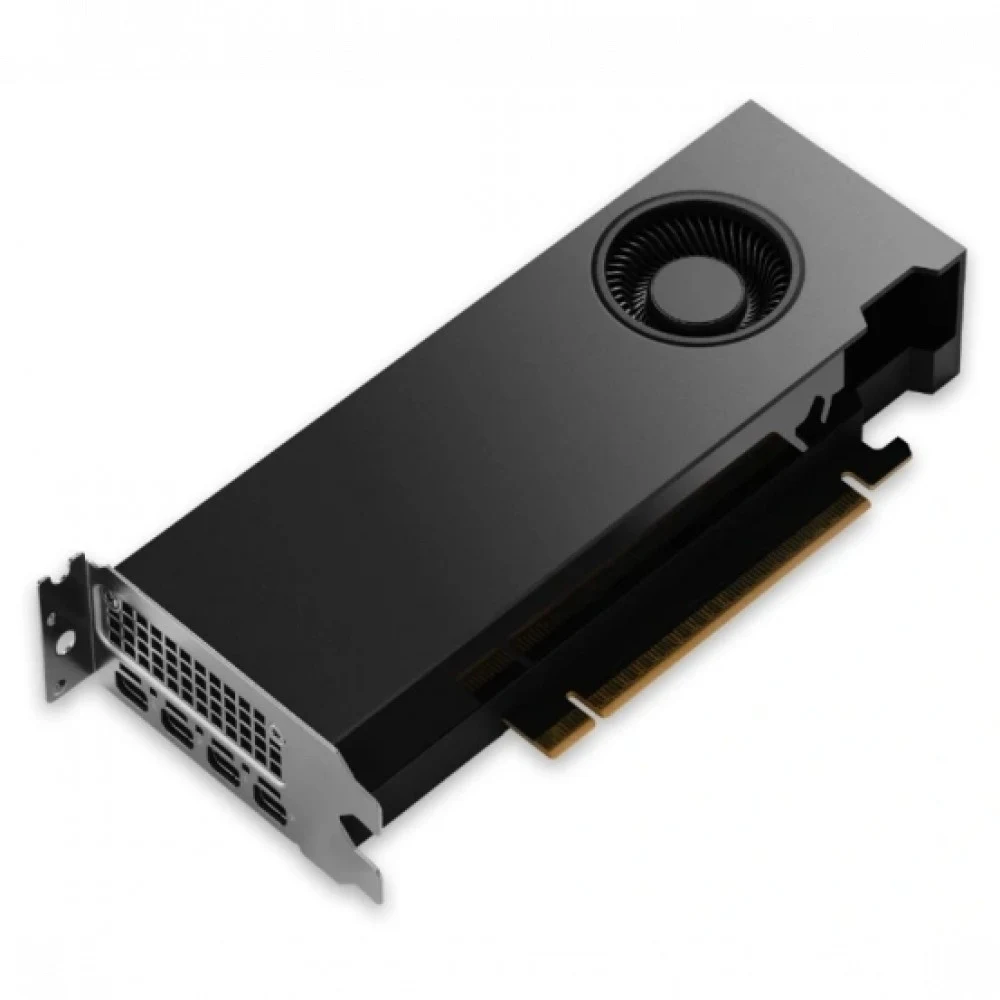 Графический ускоритель Nvidia RTX PRO 2000 Blackwell, 16GB GDDR7 ECC, 288 GB/s, CUDA Cores 4352, Tensor Cores 136, RT Cores 34, 2.7” H x 6.6” LP | DS, 70 W-Active