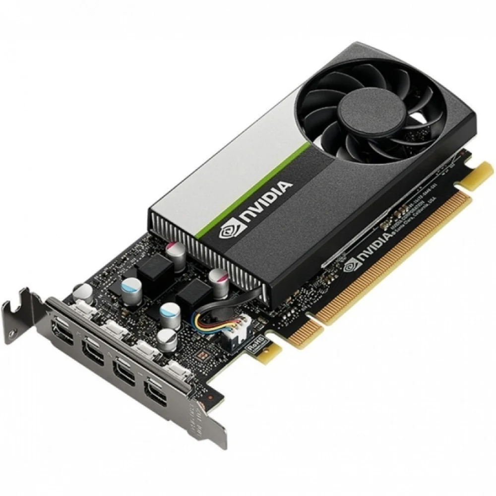 PNY NVIDIA T1000 4GB LowProfile OEM Version, PCI-Express 3.0 x16, LP, 4 GB GDDR6 128-bit, 4x Mini DP 1.4, 1x LP bracket