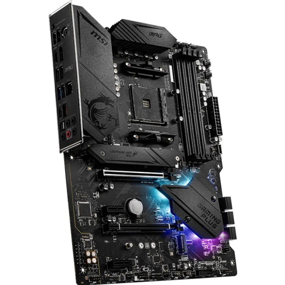 Материнская плата/ MB MSI AMD B550 sAM4, 4xDDR4(128GB), HDMI 2.1/DP, 1xPCIe 4.0x16, 1xPCIe 3.0x16, 2xPCIe 3.0, 1xLAN, 6xSATA 6Gb/s, 2xM.2, 1xUSB-C, 3xUSB 3.2, 4xUSB 2.0, 1xPS/2, ATX