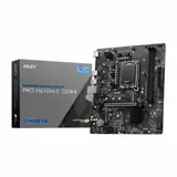 Материнская плата MSI PRO H610M-S DDR4 H610, LGA1700, 2*DDR4, 1*PCIEx16, 1*PCIEx1, 1*M.2, 2*USB3.2Gen1, 4*USB2.0, 2*SATA3.0, 1G, HDMI, M-ATX, RTL