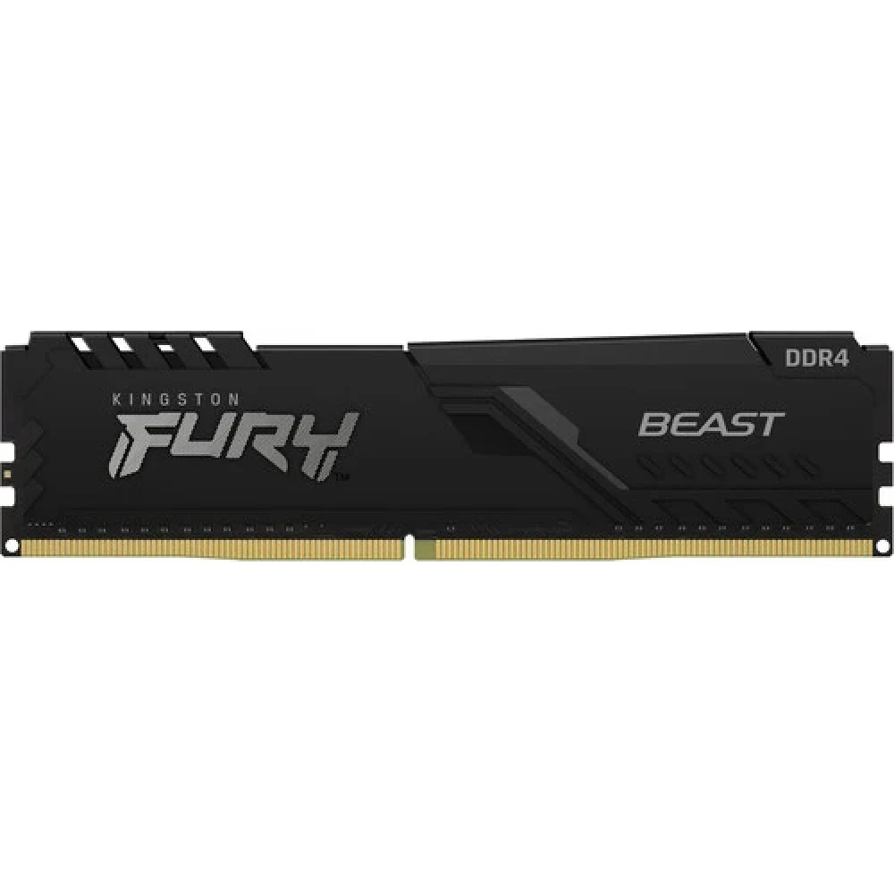 Память оперативная/ Kingston 16GB 3200MT/s DDR4 CL16 DIMM (Kit of 2) FURY Beast Black (Select Regions ONLY)