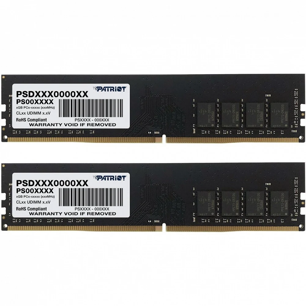 Память DDR4 2x16GB 3200MHz Patriot PSD432G3200K Signature Line RTL PC4-25600 CL22 DIMM 288-pin 1.2В kit dual rank Ret