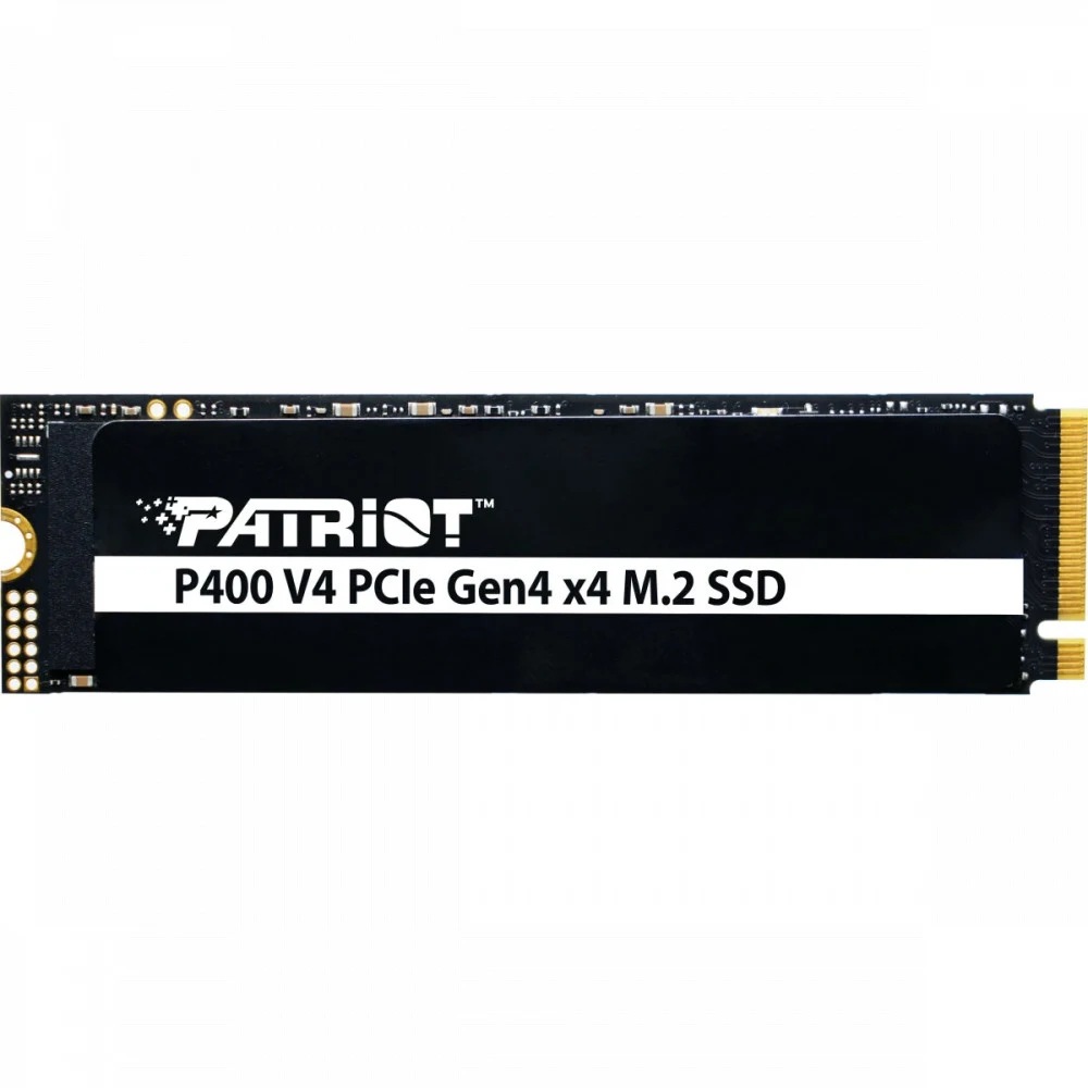 Твердотельный накопитель SSD M.2 Patriot 1.0Tb P400 V4 <P400VP1TBM28H> (PCI-E 4.0 x4, up to 6000/5000MBs, 320TBW, 22х80mm)