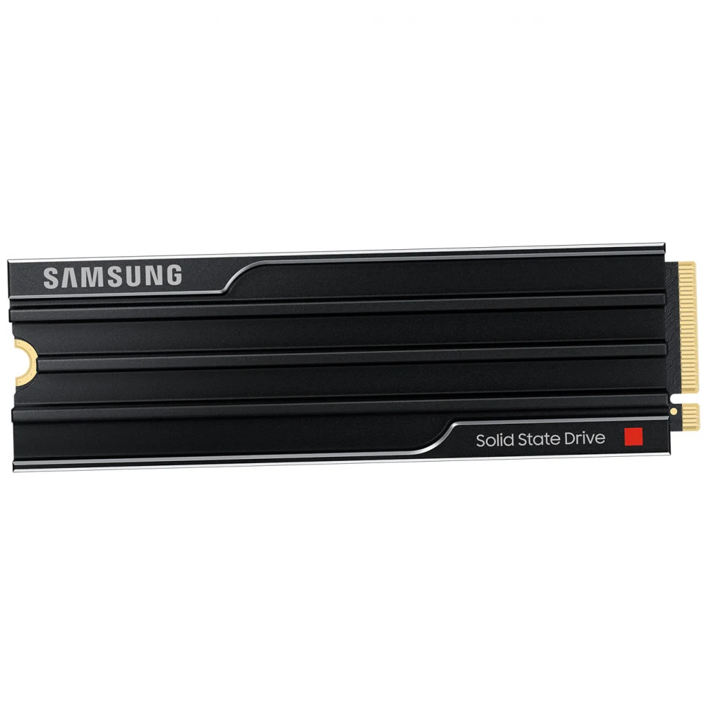 Твердотельный накопитель/ Samsung SSD 9100 PRO, 4000GB, M.2(22x80mm), NVMe 2.0, PCIe 5.0 x4, V-NAND TLC, R/W 14800/13400MB/s, IOPs 2 200 000/2 600 000, TBW 2400, DWPD 0.3, with Heatsink (12 мес.)