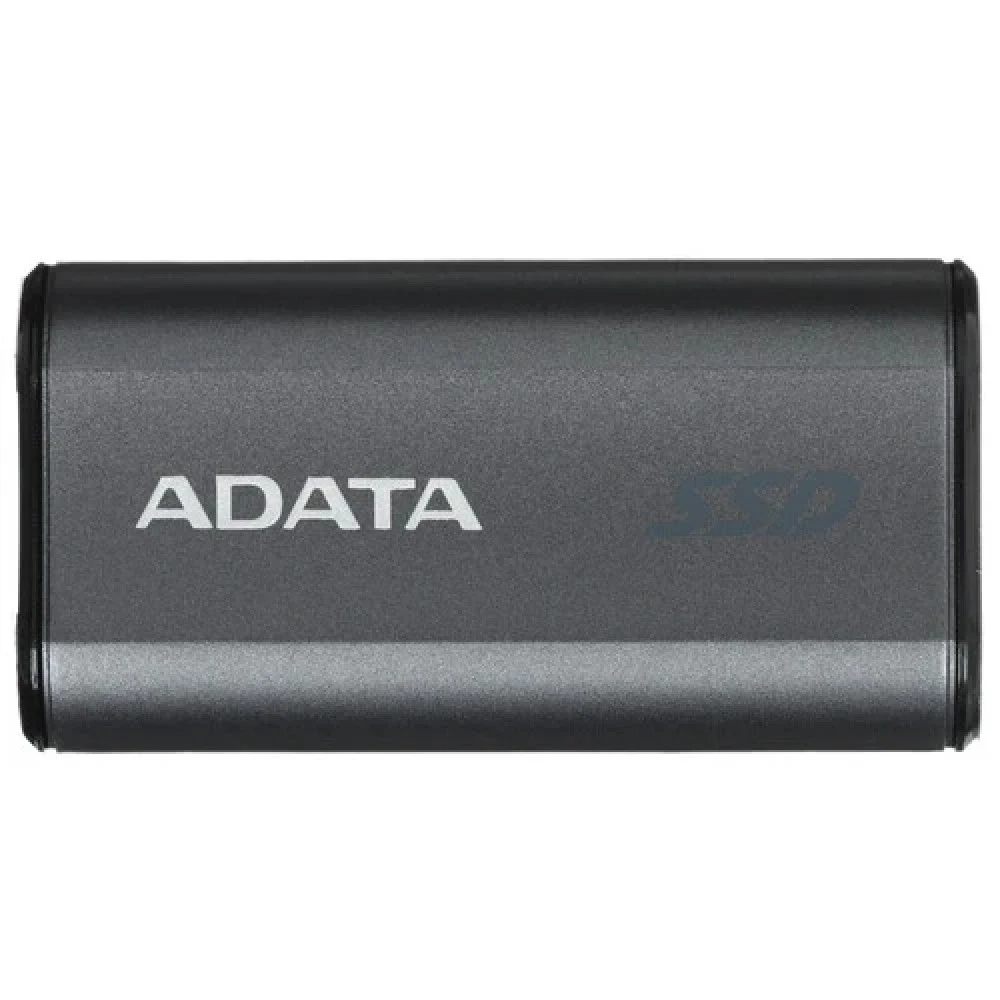 Твердотельный накопитель/ ADATA External SSD SC750, 500GB, Type-C, USB 3.2 Gen2, R/W 1050/1000 MB/s, 53x28x12mm, Grey (5 лет)