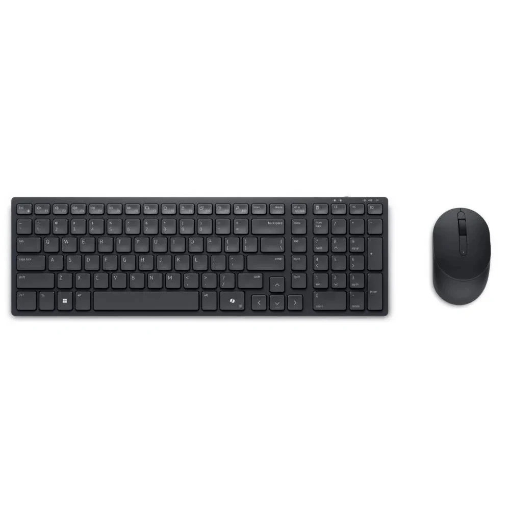 Клавиатура и манипулятор Dell/Silent Keyboard and Mouse - KM555 - Russian (QWERTY) Wireless USB 580-BBVZ