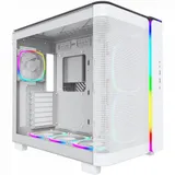 Корпус Montech King 95 Pro белый без БП ATX 7x120mm 2x140mm 2xUSB3.0 audio bott PSU