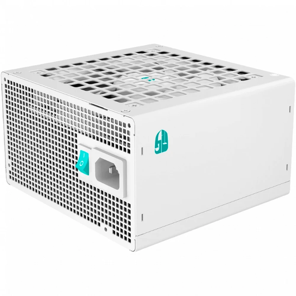 Блок питания, GamerStorm, PQ1200G, 1200W, ATX 3.1, Gold, APFC, 20+4 pin, 2*4+4pin, 9*Sata, 3*Molex, 4*PCI-E 6+2 pin, 1*12V-2x6, Модульный, Вентилятор 12 см, Кабель питания, Белый