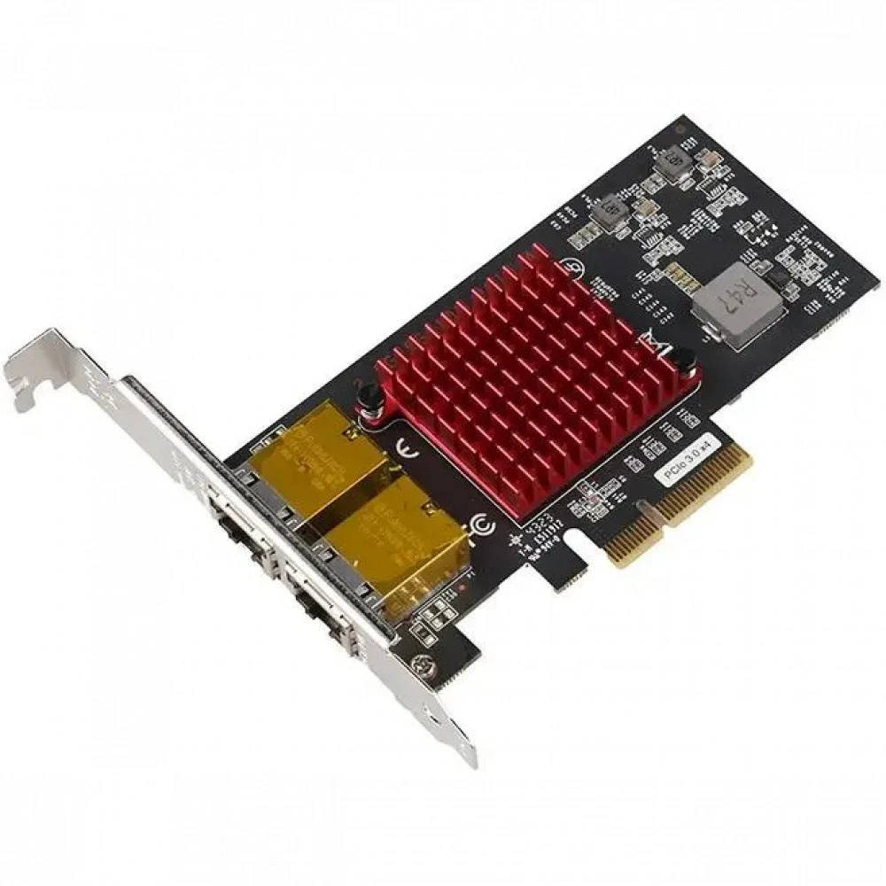 Сетевой адаптер/ Сетевой адаптер PCI-E x4, Intel X550AT2, 2x10GBase-T/5GBase-T/2.5GBase-T