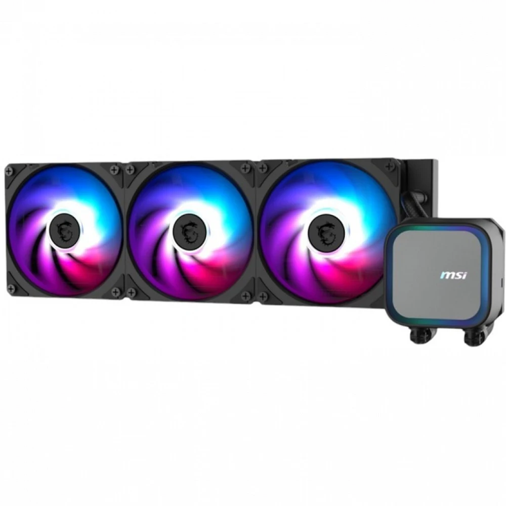 СЖО для процессора MSI MAG CORELIQUID A13 360 Soc-1700/1851/AM4/AM5 3xARGB Fan (306-7ZWDA11-L80)