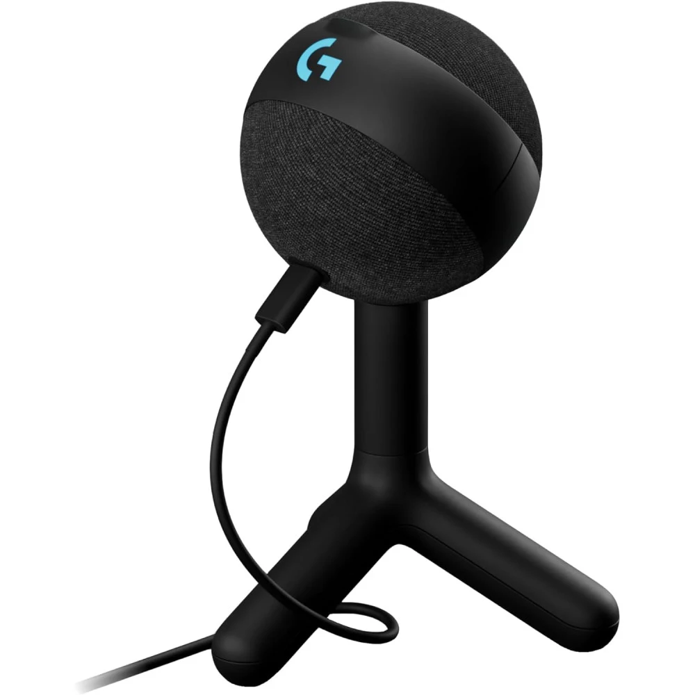 Настольный микрофон LOGITECH Yeti Orb RGB Gaming Mic with LIGHTSYNC - BLACK