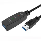 Кабель-адаптер USB3.0-repeater, удлинительный активный <Am-->Af> 15м Aopen/qust<ACU827A-15M>