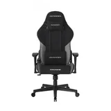 Игровое компьютерное кресло, DX Racer, GC/LPF24FBC/NG, Prince series, Грузоподъемность 90 кг, Ткань FBC, Вид наполнителя: губчатая пена высокой плотности (54 кг/м), Металлическая основа кресла, Меха