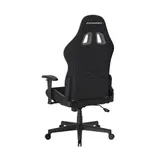 Игровое компьютерное кресло, DX Racer, GC/LPF24FBC/NG, Prince series, Грузоподъемность 90 кг, Ткань FBC, Вид наполнителя: губчатая пена высокой плотности (54 кг/м), Металлическая основа кресла, Меха