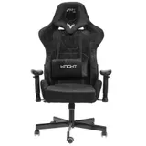 Кресло игровое Zombie VIKING KNIGHT Fabric черный Light-20 с подголов. крестовина металл