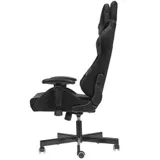 Кресло игровое Zombie VIKING KNIGHT Fabric черный Light-20 с подголов. крестовина металл