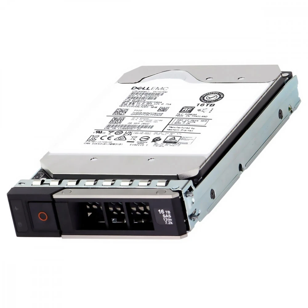 Dell 16TB SAS ISE 12Gbps 7.2K 512e 3.5" Hot-plug - kit G13 ME5 / / ME4 / ME14XX