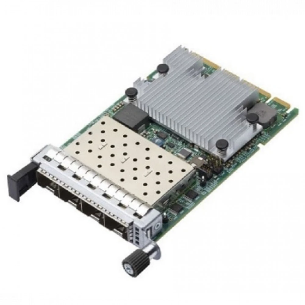 Broadcom 57504 Quad Port 10/25GbE SFP28 Network Adapter - - OCP 3.0 PowerEdge C6520/C6525/R650/R6525/R750/R750XA/R7525