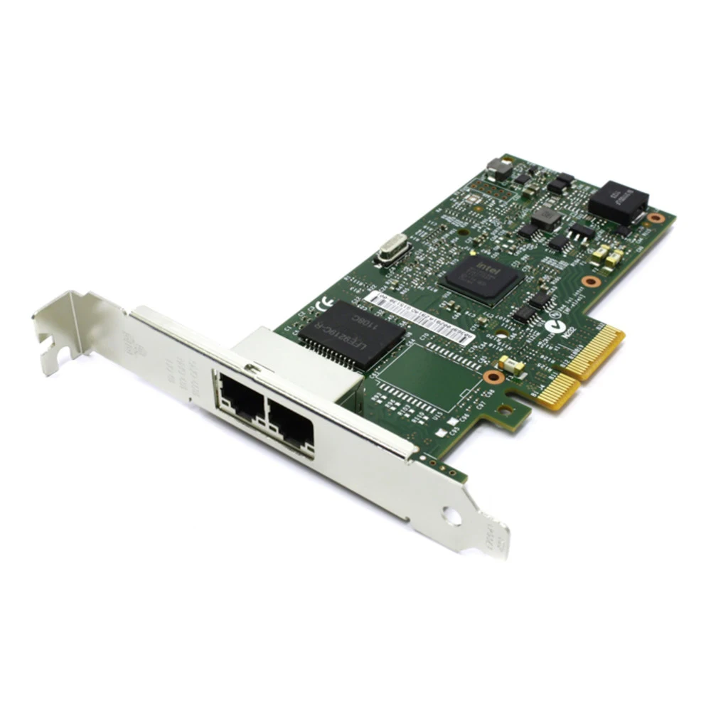 Intel® Ethernet Server Adapter I350-T2, 2 x Gbit Ports RJ-45, PCI-E x4, iSCSI, NFS, VMDq